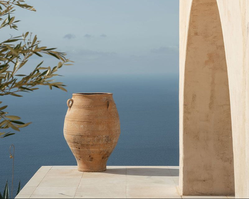 mediterranean sea view from ibiza coastline